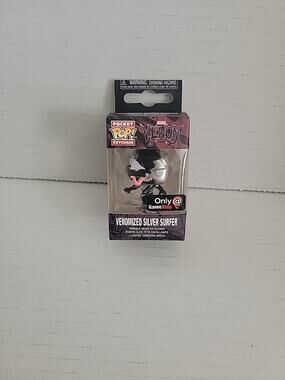 Funko Pocket POP! Keychain Marvel Venom - Venomized Silver Surfer Exclusive